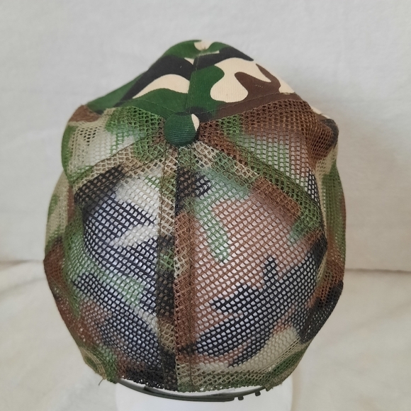 Toyota Trucks embroidered patch camo snapback trucker hat - Picture 8 of 11